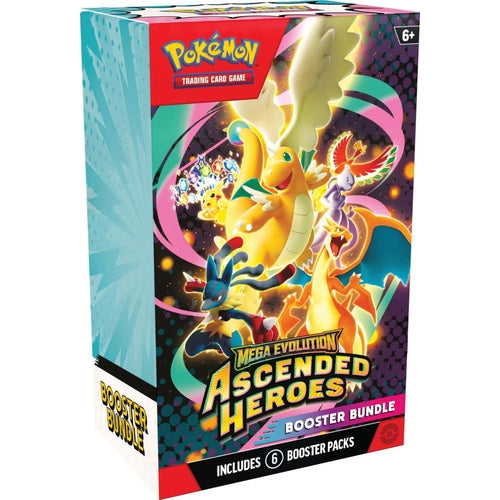 Pokémon TCG: Mega Evolution - Ascended Heroes Booster Bundle - PokéBox Australia