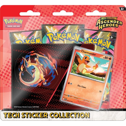 Pokémon TCG: Mega Evolution - Ascended Heroes Tech Sticker Collection (Assorted) - PokéBox Australia