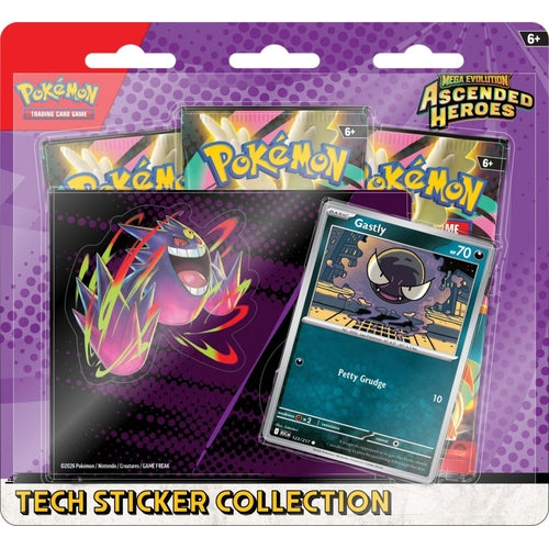 Pokémon TCG: Mega Evolution - Ascended Heroes Tech Sticker Collection (Assorted) - PokéBox Australia