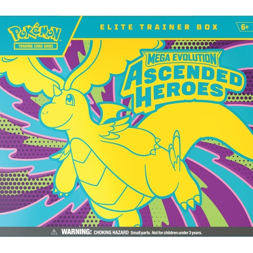 Pokémon TCG: Mega Evolution - Ascended Heroes Elite Trainer Box (ETB) - PokéBox Australia