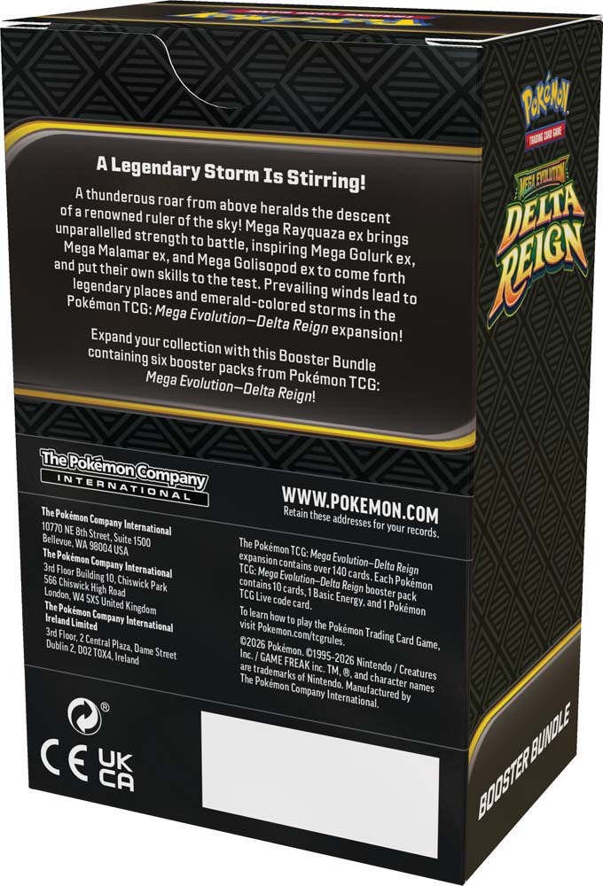 Pokemon TCG: Mega Evolution ME06 - Delta Reign Booster Bundle