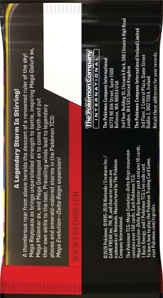 Pokemon TCG: Mega Evolution ME06 - Delta Reign Booster Box