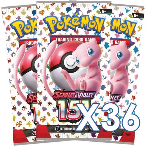 Pokemon TCG 151 Scarlet & Violet Booster 36x Bundle English– PokéBox  Australia