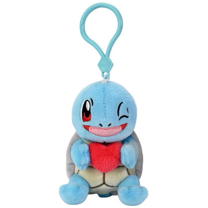 Pokemon: Squirtle Heart Plush Pendant/Keychain - PokéBox Australia