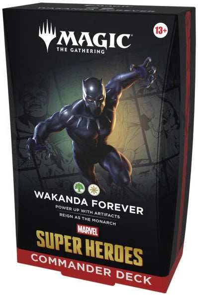 Magic The Gathering: Marvel Super Heroes Commander - Wakanda Forever Deck