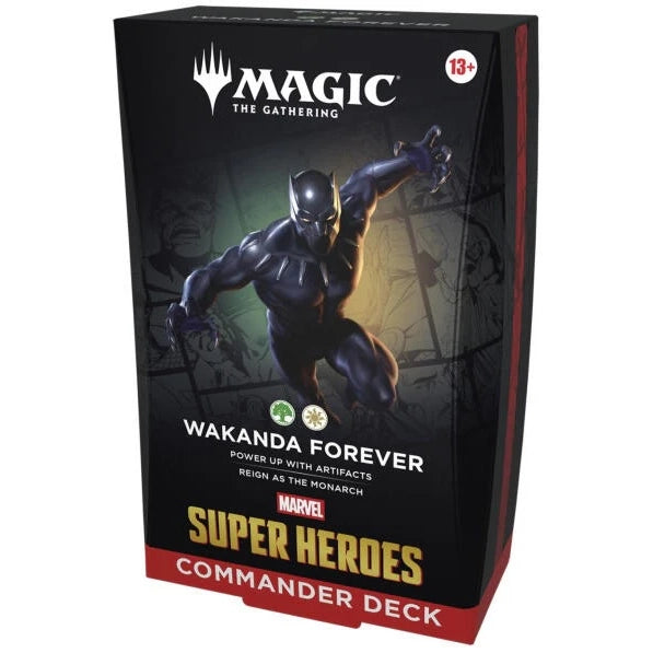 Magic The Gathering: Marvel Super Heroes Commander - Wakanda Forever Deck