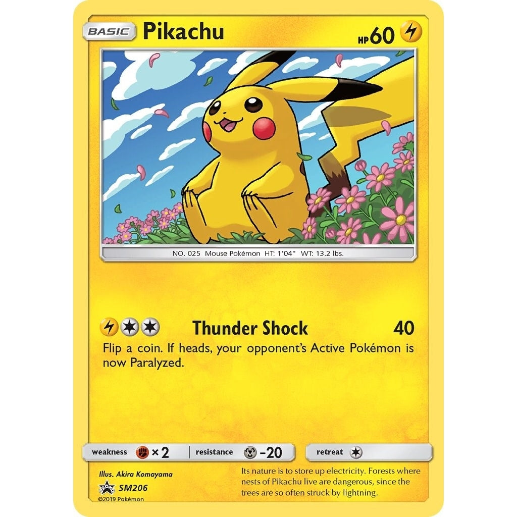 Pikachu - SM206 (SM206) (SM Promos) - PokéBox Australia