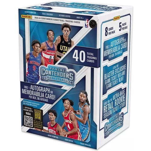 2023 - 24 NBA Panini Contenders Basketball Trading Card Blaster Box - PokéBox Australia