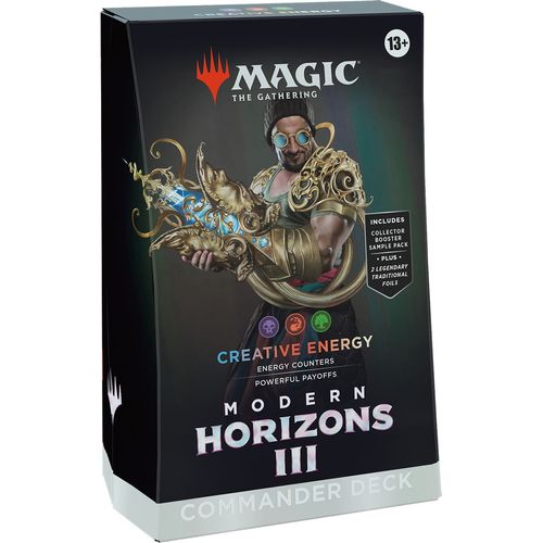 Magic The Gathering | Modern Horizons 3 Commander Deck - Creative Energy (Black/Red/Green) - PokéBox Australia