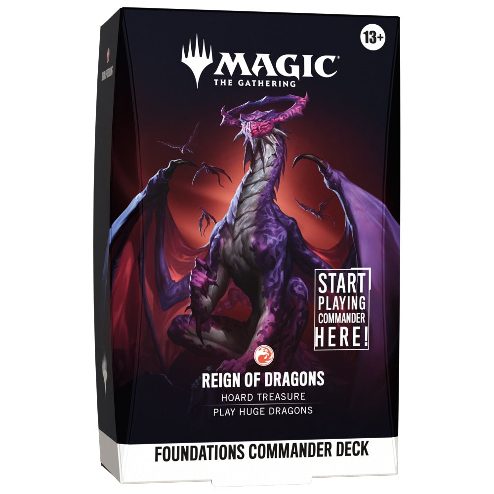 Magic The Gathering | Foundations - Starter Commander Deck Display - PokéBox Australia