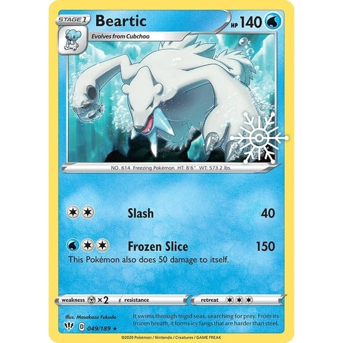 Beartic - 049/189 (Holiday Calendar) (049/189) (Miscellaneous Cards & Products) - PokéBox Australia