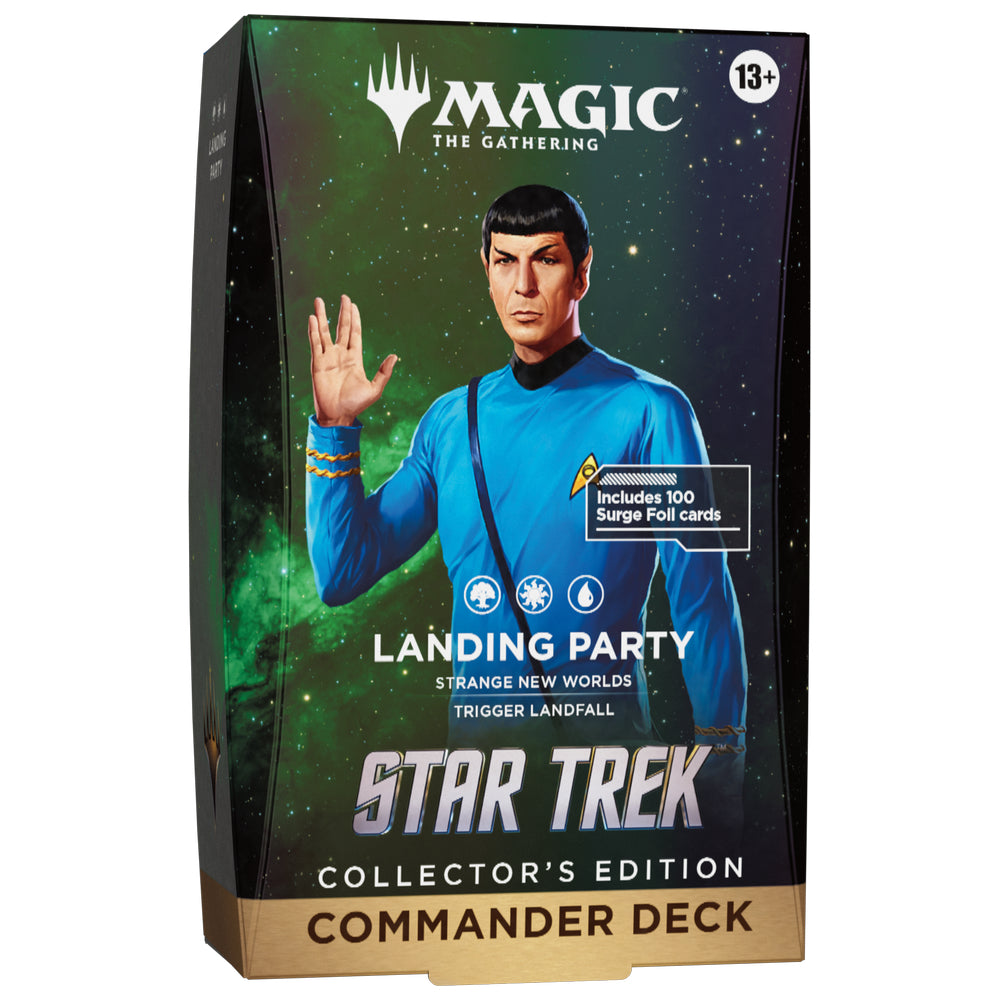 Magic The Gathering: Star Trek - Collector Commander Deck Display