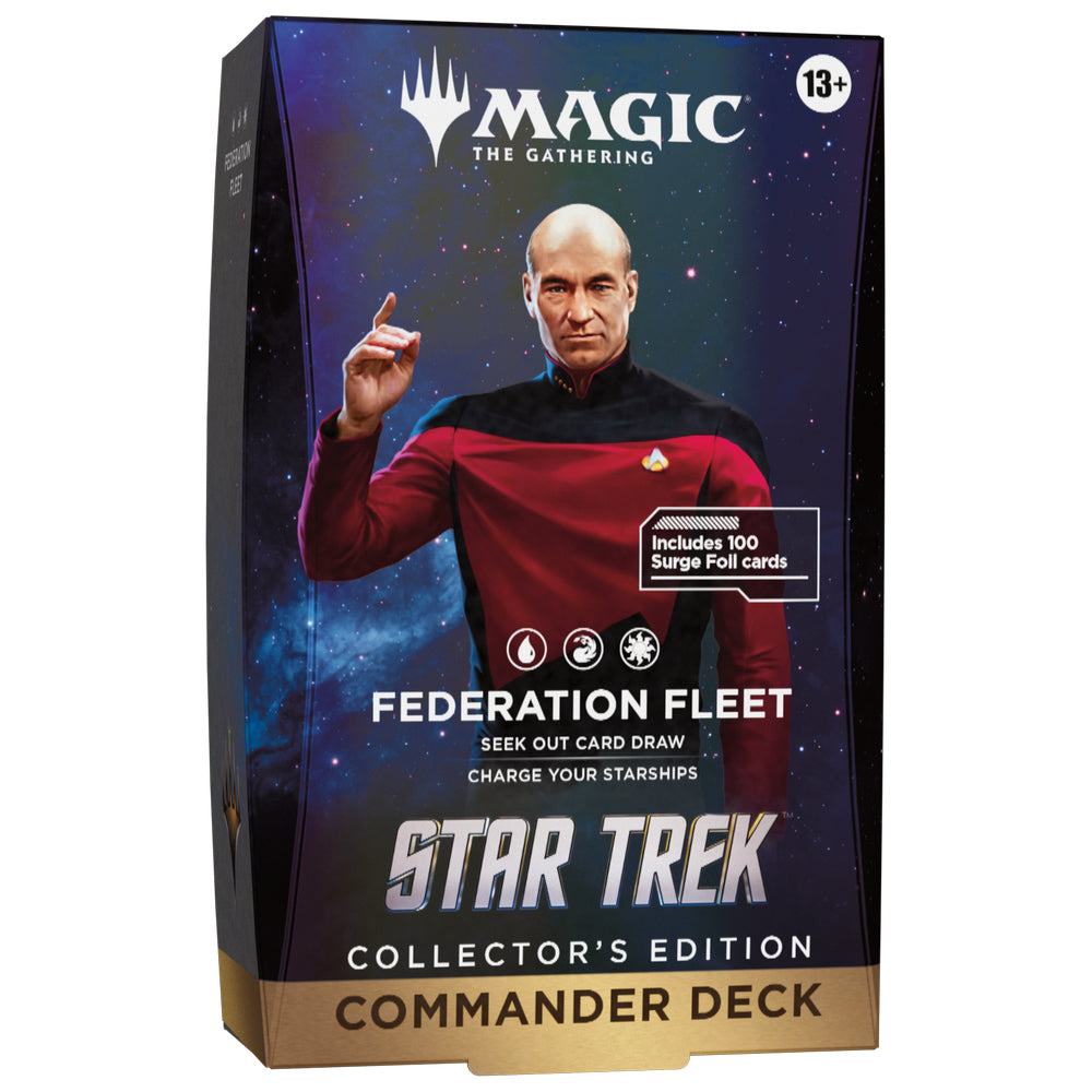 Magic The Gathering: Star Trek - Collector Commander Deck Display