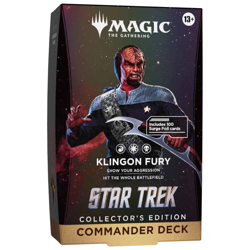 Magic The Gathering: Star Trek - Collector Commander Deck Display