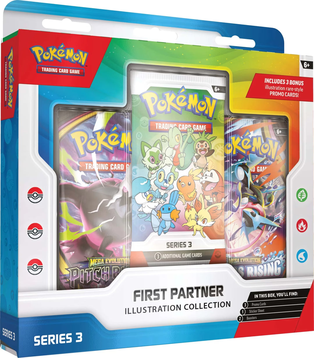 Pokémon TCG: First Partner Illustration Collection - Series 3 - PokéBox Australia