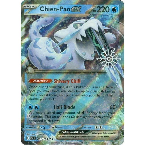 Chien-Pao ex - 061/193 (Holiday Calendar) (061/193) (Miscellaneous Cards & Products) - PokéBox Australia