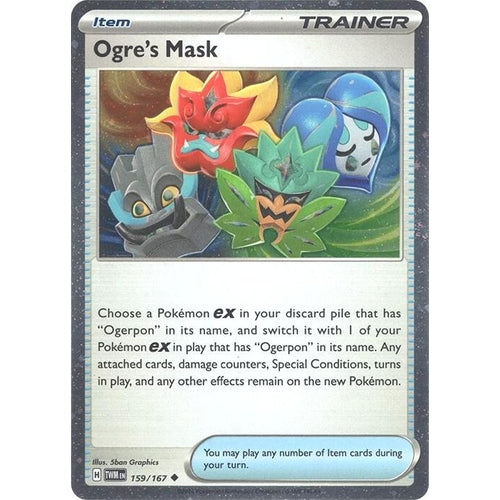 Ogre's Mask - 159/167 (Cosmos Holo) (159/167) (Miscellaneous Cards & Products) - PokéBox Australia