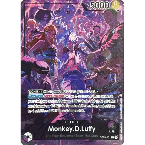 Monkey.D.Luffy (English Version 2nd Anniversary Set) (OP09-061) (One P Monkey.D.Luffy (English Version 2nd Anniversary Set) (OP09-061) (One P