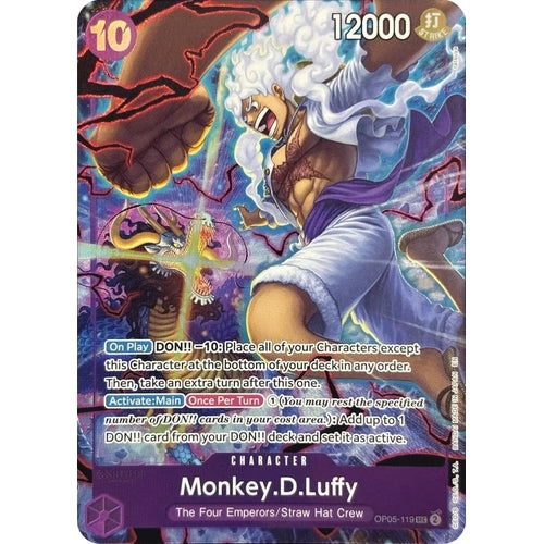 Monkey.D.Luffy (119) (English Version 2nd Anniversary Set) (OP05-119) (One Piece Promotion Cards) - PokéBox Australia