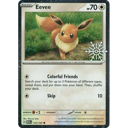 Eevee (Holiday Calendar) (133/165) (Miscellaneous Cards & Products) - PokéBox Australia