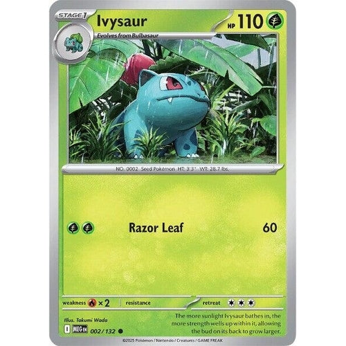 Ivysaur (002/132) (ME01: Mega Evolution) - PokéBox Australia