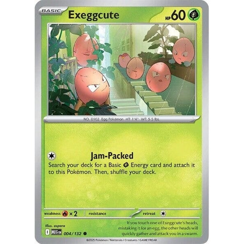 Exeggcute (004/132) (ME01: Mega Evolution) - PokéBox Australia