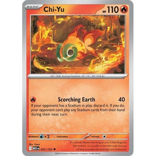 Chi-Yu (031/132) (ME01: Mega Evolution) - PokéBox Australia