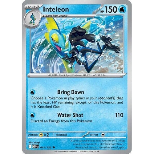 Inteleon (041/132) (ME01: Mega Evolution) - PokéBox Australia