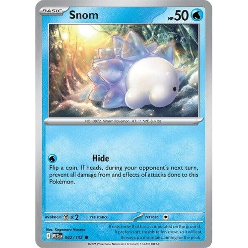 Snom (042/132) (ME01: Mega Evolution) - PokéBox Australia