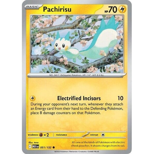Pachirisu (051/132) (ME01: Mega Evolution) - PokéBox Australia
