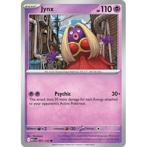 Jynx (057/132) (ME01: Mega Evolution) - PokéBox Australia