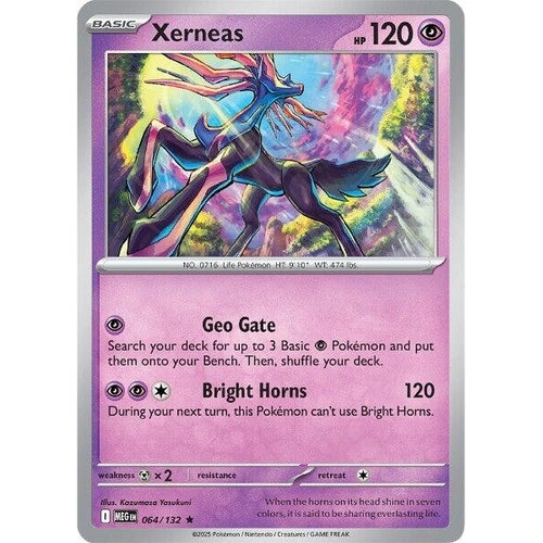Xerneas (064/132) (ME01: Mega Evolution) - PokéBox Australia