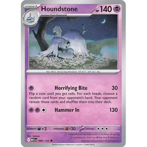 Houndstone (066/132) (ME01: Mega Evolution) - PokéBox Australia