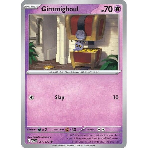Gimmighoul (067/132) (ME01: Mega Evolution) - PokéBox Australia
