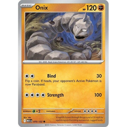 Onix (070/132) (ME01: Mega Evolution) - PokéBox Australia