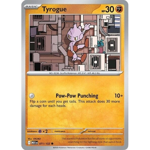 Tyrogue (071/132) (ME01: Mega Evolution) - PokéBox Australia