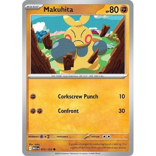 Makuhita (072/132) (ME01: Mega Evolution) - PokéBox Australia