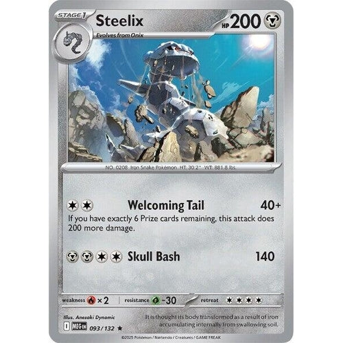 Steelix (093/132) (ME01: Mega Evolution) - PokéBox Australia