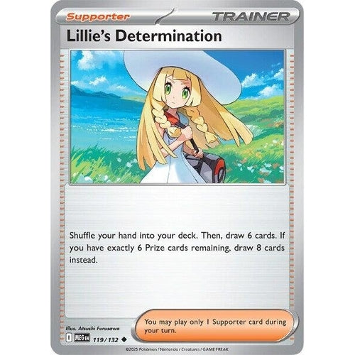 Lillie's Determination (119/132) (ME01: Mega Evolution) - PokéBox Australia