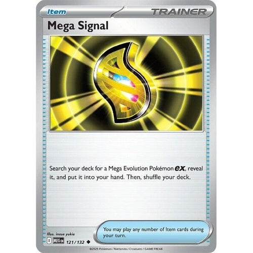 Mega Signal (121/132) (ME01: Mega Evolution) - PokéBox Australia