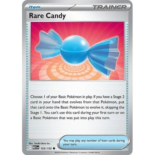 Rare Candy (125/132) (ME01: Mega Evolution) - PokéBox Australia