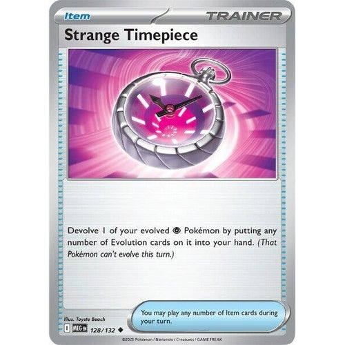 Strange Timepiece (128/132) (ME01: Mega Evolution) - PokéBox Australia
