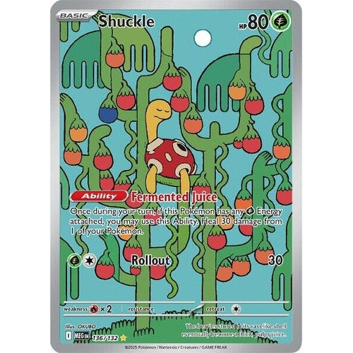 Shuckle (136/132) (ME01: Mega Evolution) - PokéBox Australia