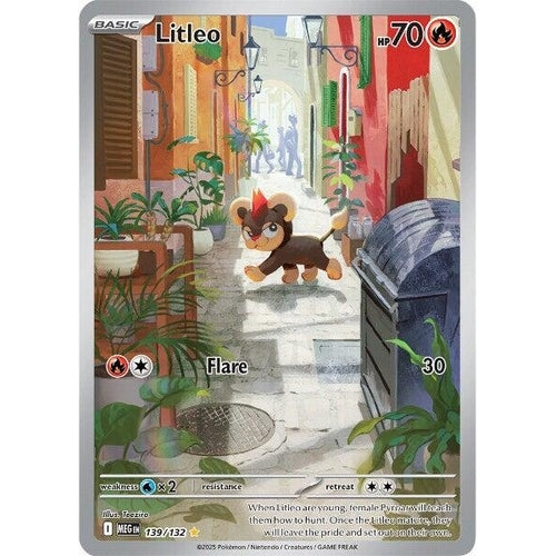 Litleo (139/132) (ME01: Mega Evolution) - PokéBox Australia