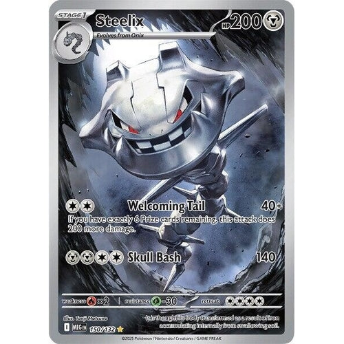 Steelix (150/132) (ME01: Mega Evolution) - PokéBox Australia
