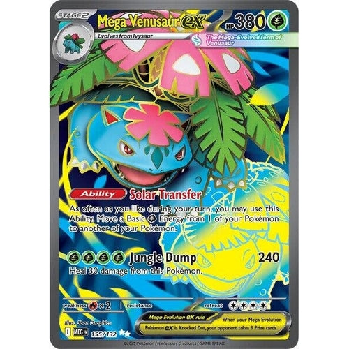 Mega Venusaur ex (155/132) (ME01: Mega Evolution) - PokéBox Australia