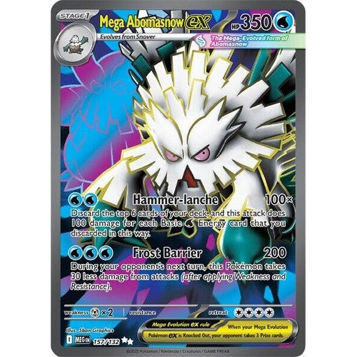Mega Abomasnow ex (157/132) (ME01: Mega Evolution)