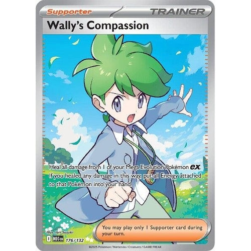 Wally's Compassion (176/132) (ME01: Mega Evolution) - PokéBox Australia