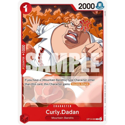 Curly.Dadan (OP13-009) (Carrying On His Will) - PokéBox Australia