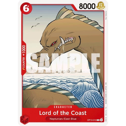 Lord of the Coast (OP13-010) (Carrying On His Will) - PokéBox Australia